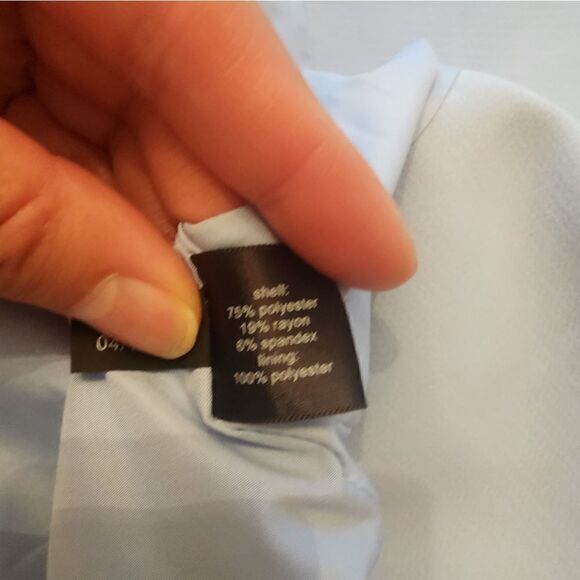 The Limited baby blue tunic duster vest size small - Picture 8 of 8